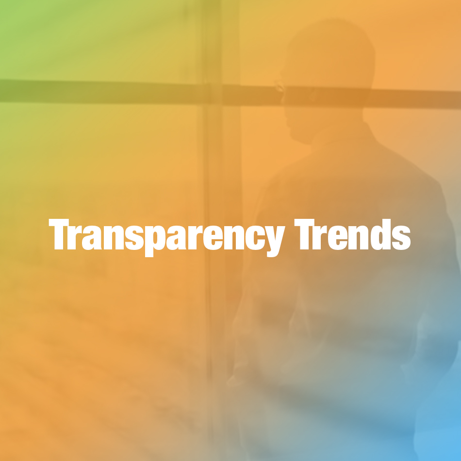 Transparency – The Big Buzzword